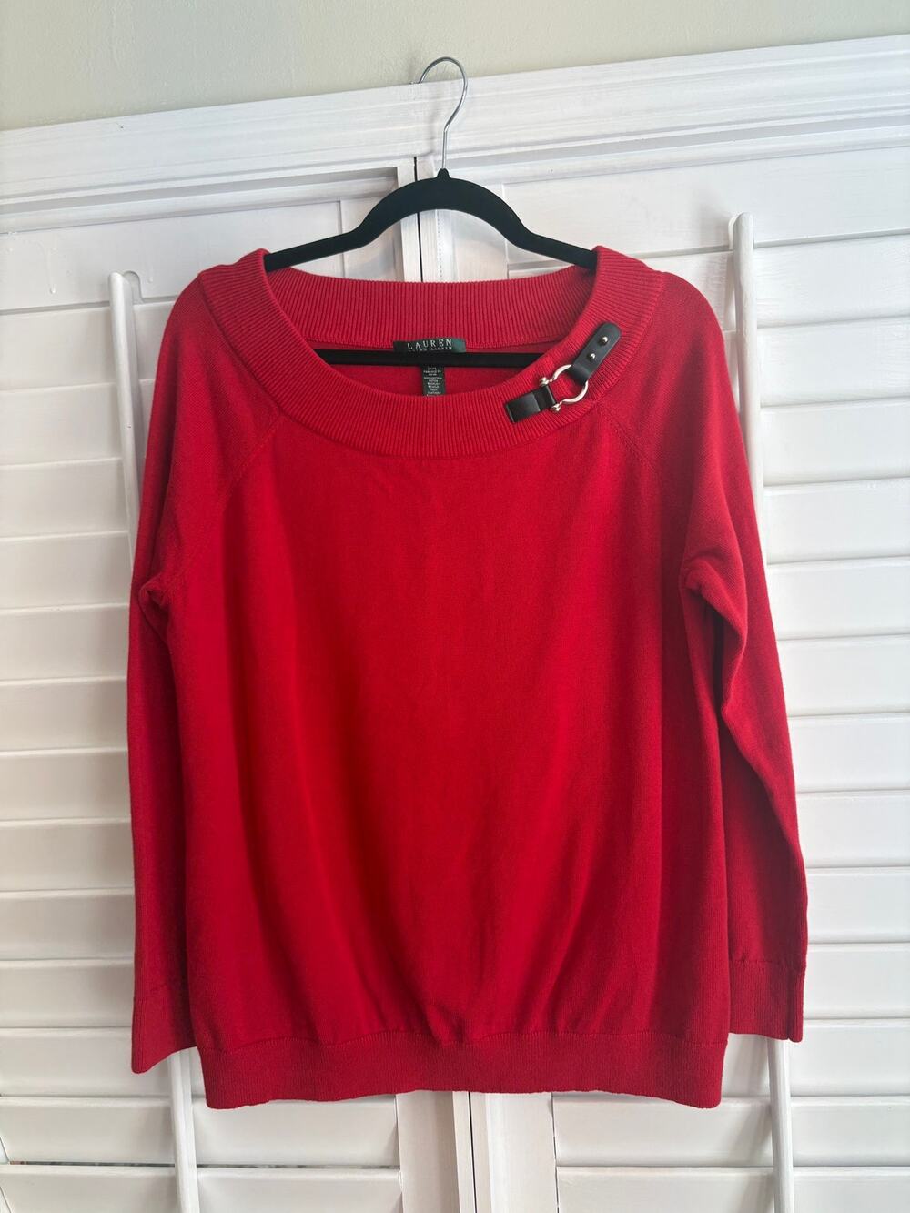Lauren Ralph Lauren Red Sweater Size‎ 1X